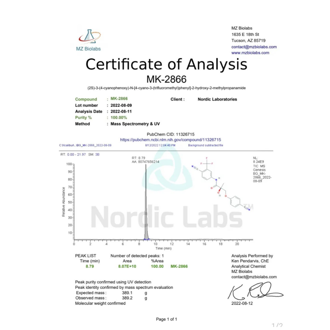 OSTARINE MK2886 | NORDIC LABS